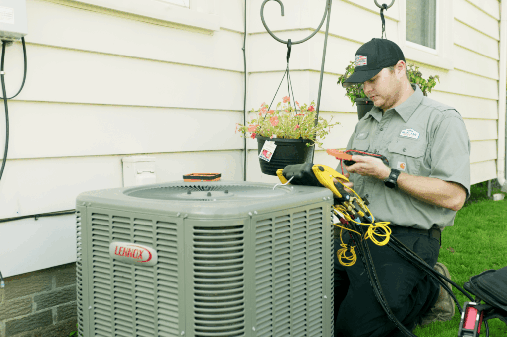 Bluflame tech testing AC